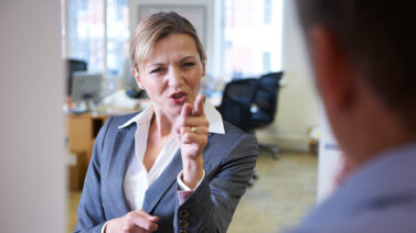 Workplace bullying and harassment in the office.