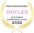 Doyles Accident Compensation 2022 badge