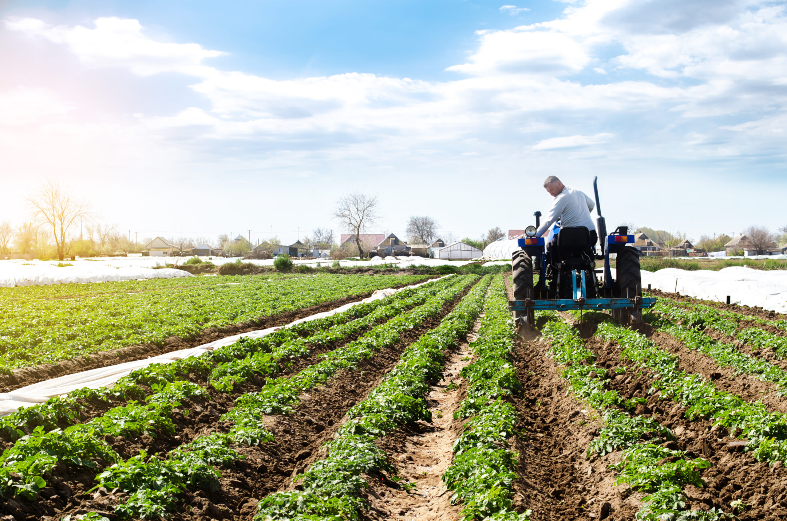 Farmer on Tractor - Farm Accident Injury