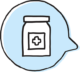 Incorrect treatment prescriptions icon