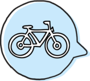 cyclist icon